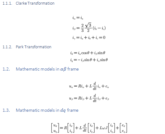 The Student is Expected to Develop,Design, Analyze and Program a new Sensorless Motor Control Algorithm: Sensorless Control of AC Machine Thesis Writing