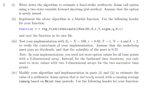 QF4102 Assignment 2 : AY24/25 Semester 1 - Financial Modelling and Computation, NUS