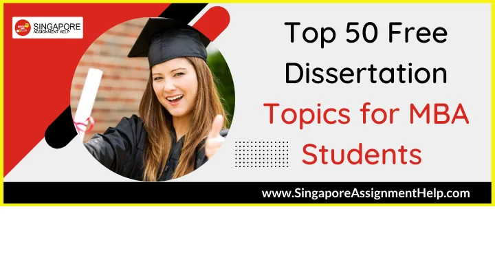 Dissertation Topics for MBA Students