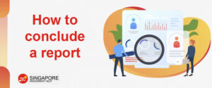 How to conclude a report