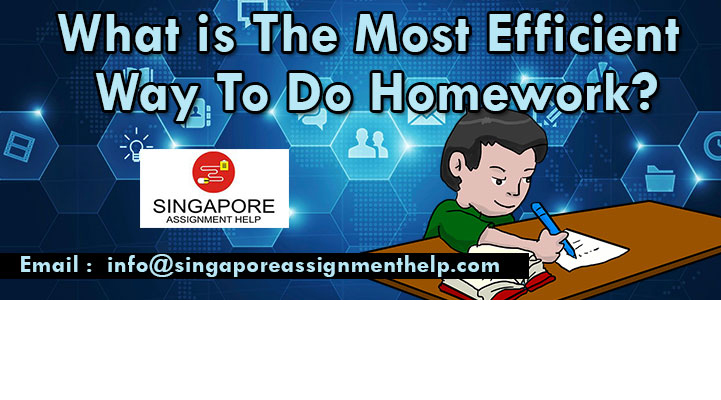 how to do homework efficiently