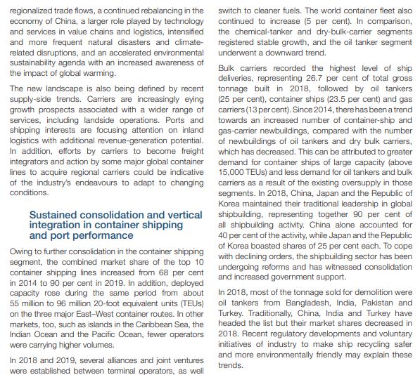 Future Port Development Roadmap future growth recognized