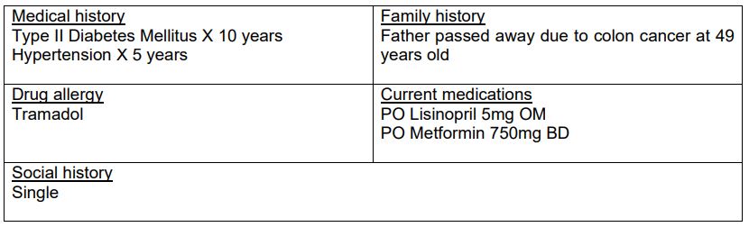 Mrs Eleanor Wong, a 35-year-old teacher, is diagnosed with Stage II endometrial cancer