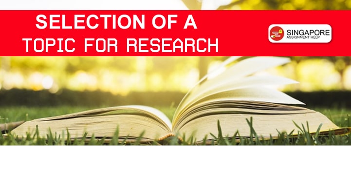 guidelines for topic selection in research