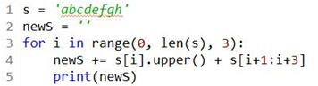 Explain in ONE (1) sentence what the code segment does