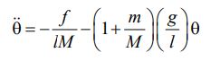 If your FBD and KD are correct, you should get for θ sufficiently small