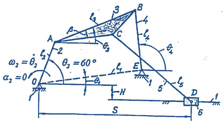 Kinematic and Dynamic Analysis of Linkage Mechanisms