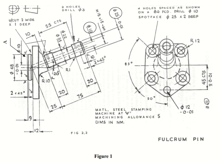 You need not come up with one jig fixture to solve both operations and You  are strictly required to follow the operation sequence: Engineering  Assignment, NTU, Singapore