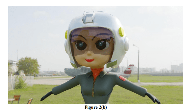 In this practical question, employ or use any modelling techniques you have learned so far to model this Chibi character “Pilot Girl”.
