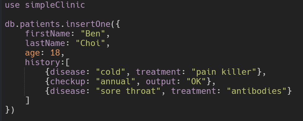 Case A simple clinic