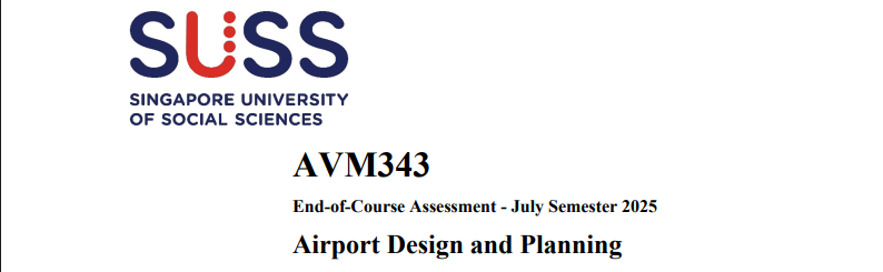AVM343 Airport Design and Planning