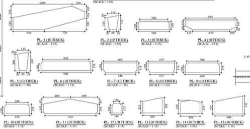 QSM201 ECA Figure Q3.5: Gusset Plates Details (NTS)  