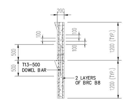 QSM301 ECA Figure Q2.2: Precast Concrete Shaft – Joint Details 
