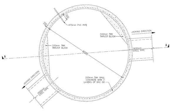 QSM301 ECA Figure Q2.3: Precast Concrete Shaft - Plan