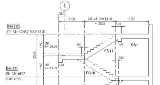 QSM301 ECA Figure Q3.2: Section 1-1 (NTS)