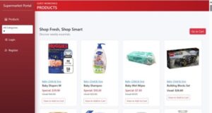 The Products page