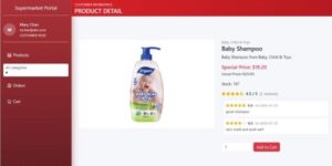 Product Detail page for showing average rating and all its reviews